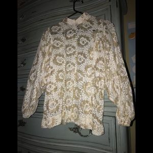 Vintage lace top
